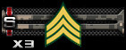 Sergeant Sp x3