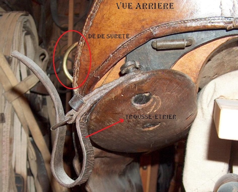 La selle française de cavalerie modèle 1861  03411