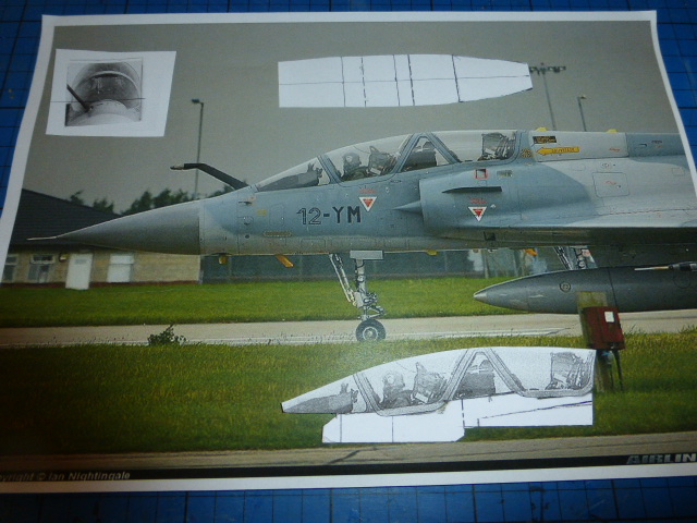 mirage 2000 - Mirage 2000B ech 1/32 réalis" en bois et carton - Page 2 P1010357