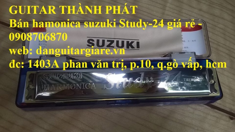 Bán hamonica suzuki Study-24, winner 24 lổ... giá rẻ gò vấp 10112610