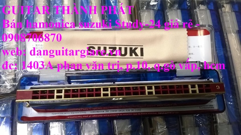 Bán hamonica suzuki Study-24, winner 24 lổ... giá rẻ gò vấp 10882110