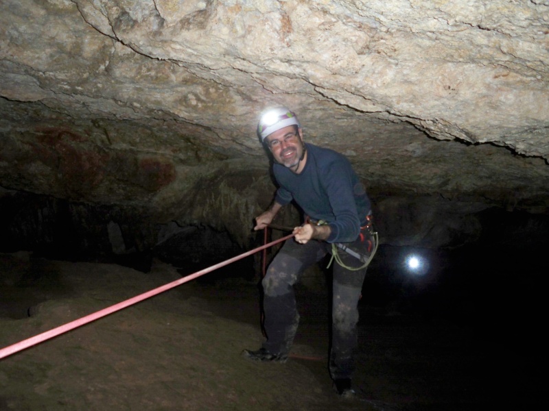 Espeleología: sábado 18 de abril 2015 - Cueva de la Bruja (Guadalajara) 030_ra11