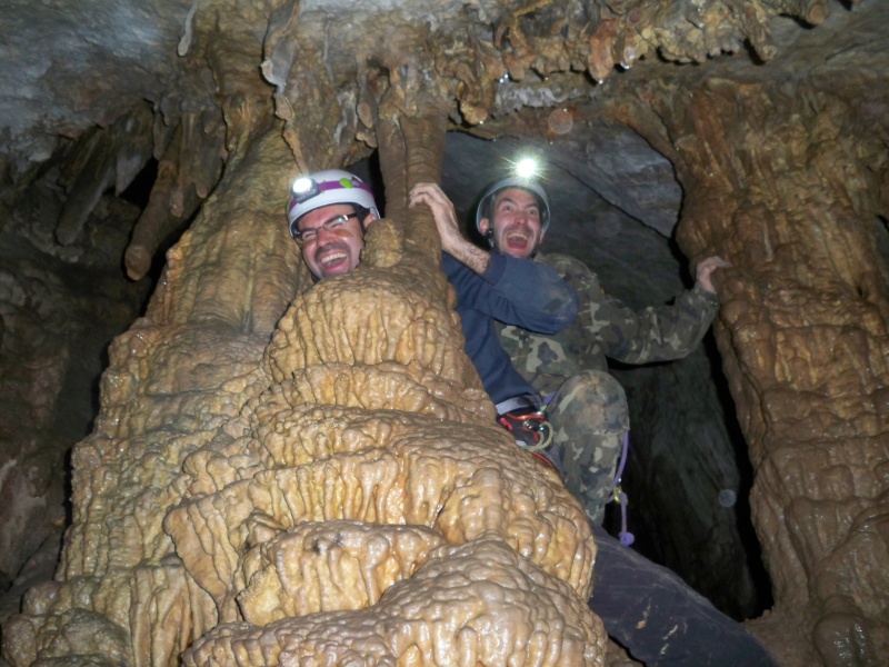 Espeleología: sábado 18 de abril 2015 - Cueva de la Bruja (Guadalajara) 033_ra10