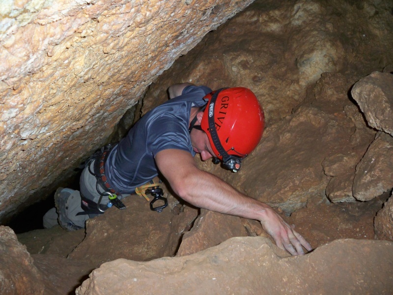 Espeleología: sábado 18 de abril 2015 - Cueva de la Bruja (Guadalajara) 040_pa10