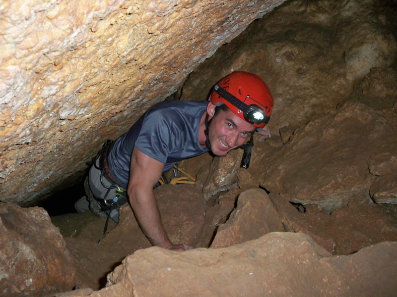 Espeleología: sábado 18 de abril 2015 - Cueva de la Bruja (Guadalajara) 041_pa10