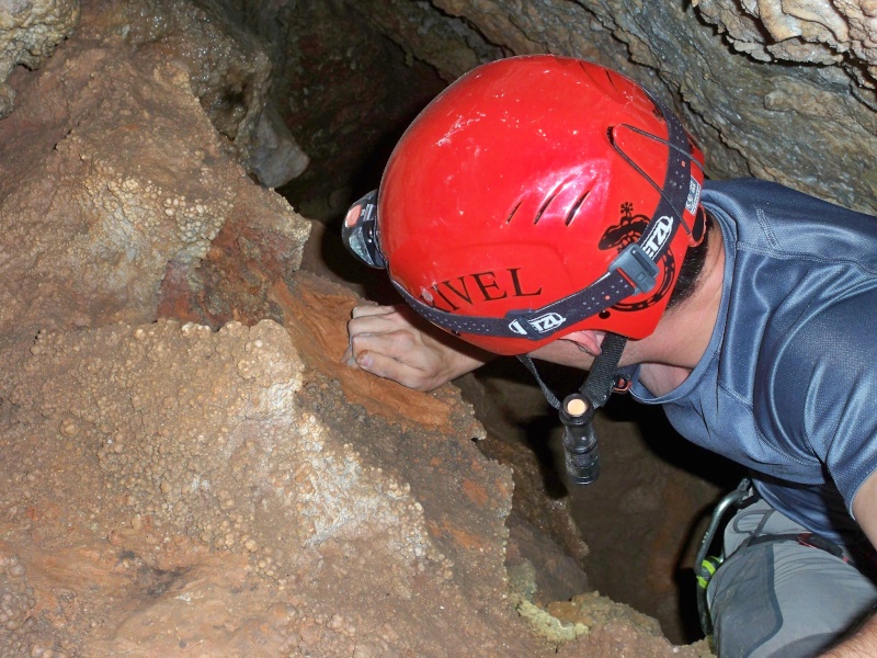 Espeleología: sábado 18 de abril 2015 - Cueva de la Bruja (Guadalajara) 050_pa10