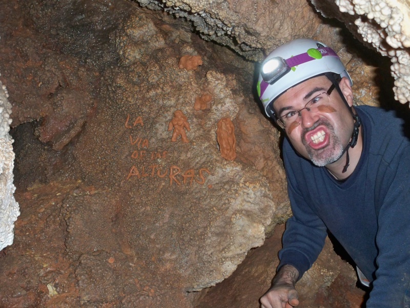 Espeleología: sábado 18 de abril 2015 - Cueva de la Bruja (Guadalajara) 064_ra10