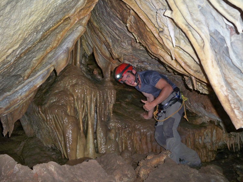 Espeleología: sábado 18 de abril 2015 - Cueva de la Bruja (Guadalajara) 071_pa10