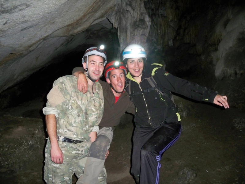 Espeleología: sábado 25 de abril 2015 - Cueva del Asno (Soria)  100_9716