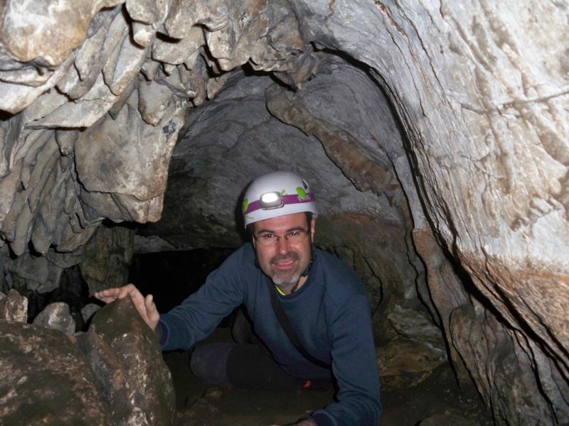 Espeleología: sábado 25 de abril 2015 - Cueva del Asno (Soria)  100_9717