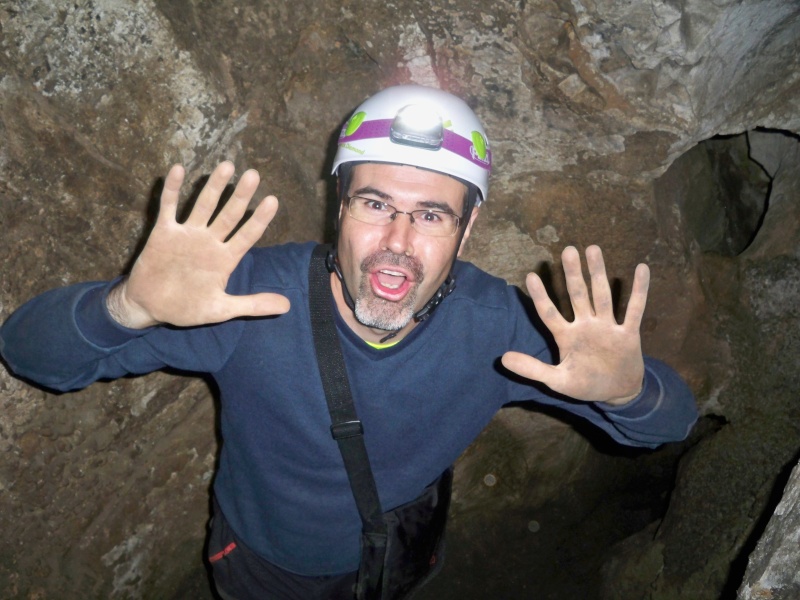 Espeleología: sábado 25 de abril 2015 - Cueva del Asno (Soria)  100_9812