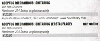 Programme des publications The Black Library 2015 - UK - Page 6 Sans_t10