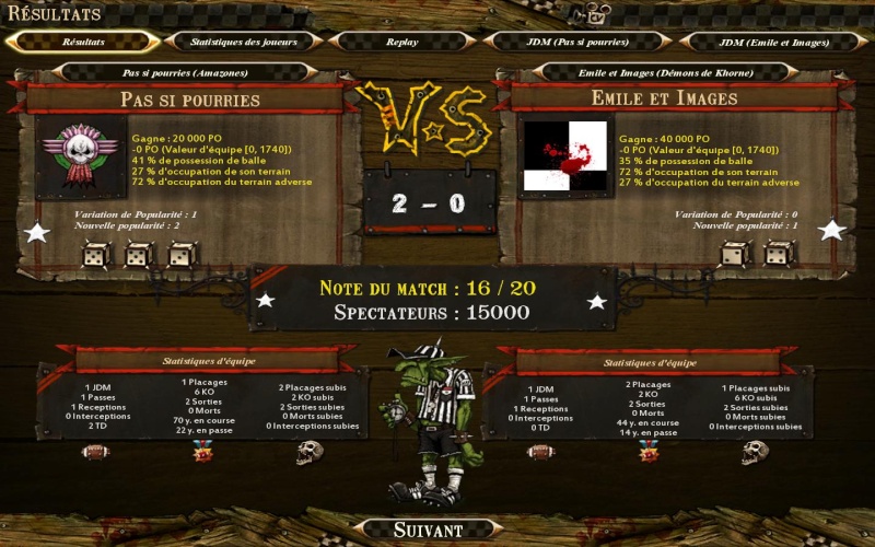 [Le Lapin Troll] Emile et Images 0-2 Pas si pourries [F2C] Bloodb22