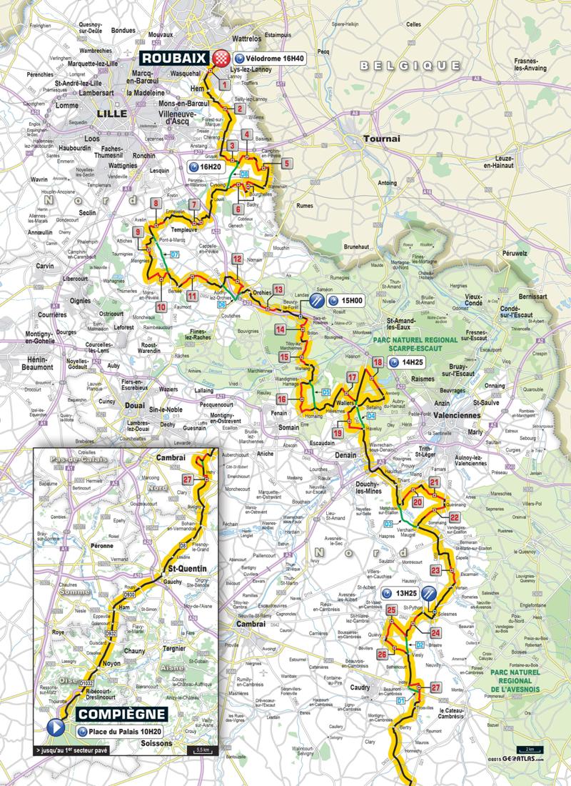 Paris-Roubaix (Parigi-Roubaix) 2015 (12 aprile 2015) Roubai10