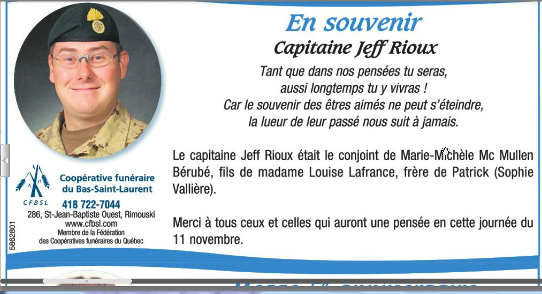 Rioux, Capitaine Jeff Jeff_r10