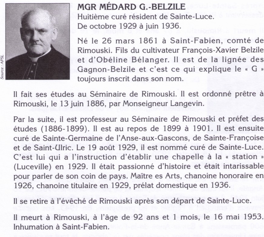 Belzile, Mgr Ménard Mynard10