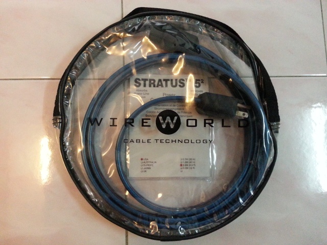 Cables to clear (Shunyata Research(SOLD) & wireWorld(SOLD) Stratu10