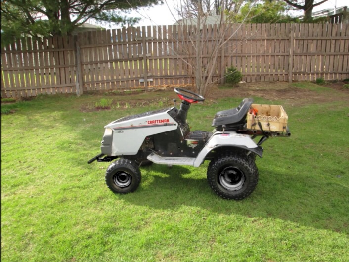 Craftsman - OFFROAD Craftsman LT4000-2 mudding mower (MTD12HPTURBO) Image37