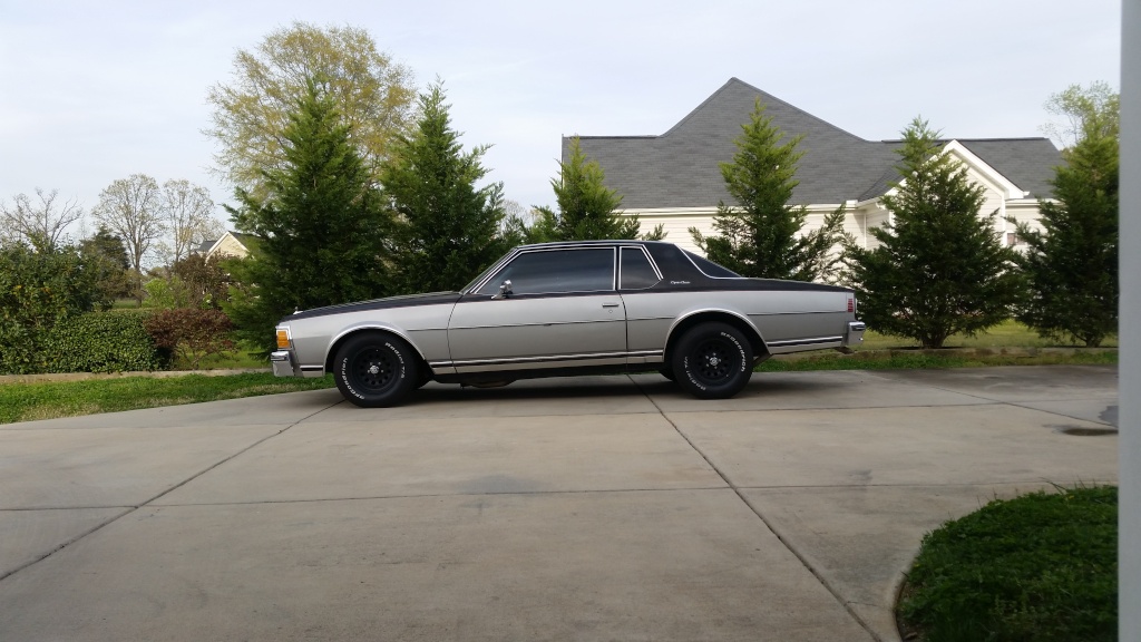 Lowered the Caprice, weight reduction, etc 20150410