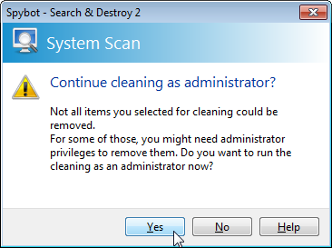 How to clean your desktop, delete virus and malware? Spybot16