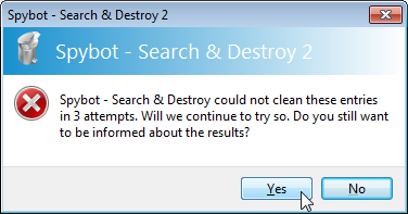 How to clean your desktop, delete virus and malware? Spybot18