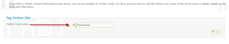 NEWS: Twitter Cards on Forumotion Forums Twitte13