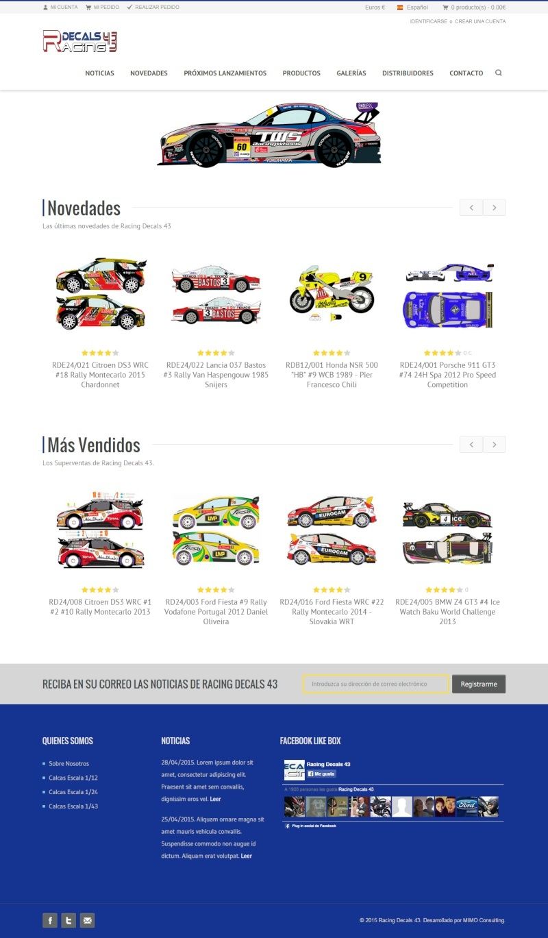 Site Internet de Racing Decals 43 Web_ra10