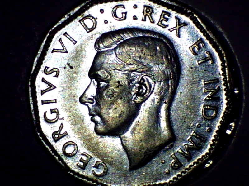 1945 - Coin Détérioré Revers #3 Modéré (Rev. Die Deterioration #3 Moderate) 5_cent21