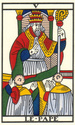 tirage tarot de marseille mois de janvier Pape10