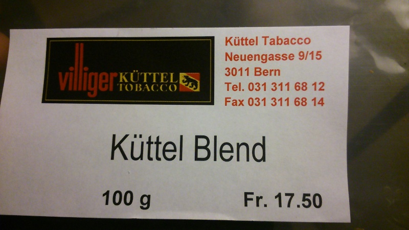 KÜTTEL TOBACCO - Küttel Blend (Berne CH) - Page 15 Logo_k11