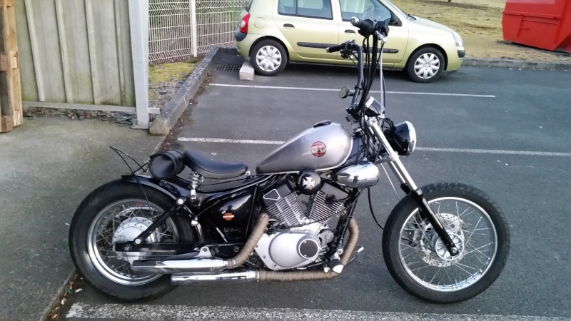 yamaha 125 virago bobber