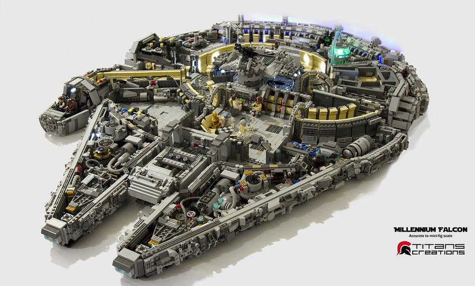 Le Millennium Falcon en maquette, mais pas n'importe laquelle ! Screen90