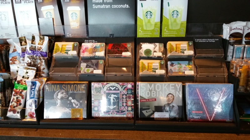 I want to see a Dax CD in Starbucks 20150315