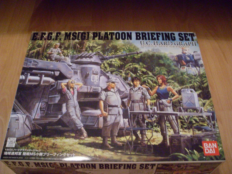 E.F.G.F. MS[G] Platoon Briefing Set, 1:35 von Bandai  Sdc12322
