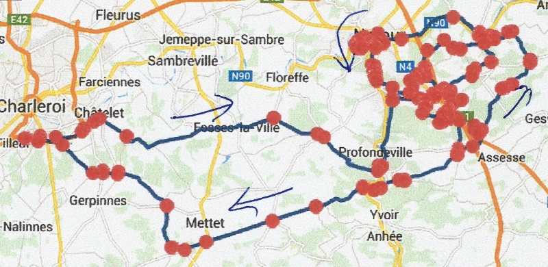 Fichiers gps disponibles pour balades en Belgique en gpx ou trb, en Hollande et en Allemagne Charle46