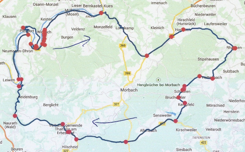 Fichiers gps disponibles pour balades en Belgique en gpx ou trb, en Hollande et en Allemagne Wintri12