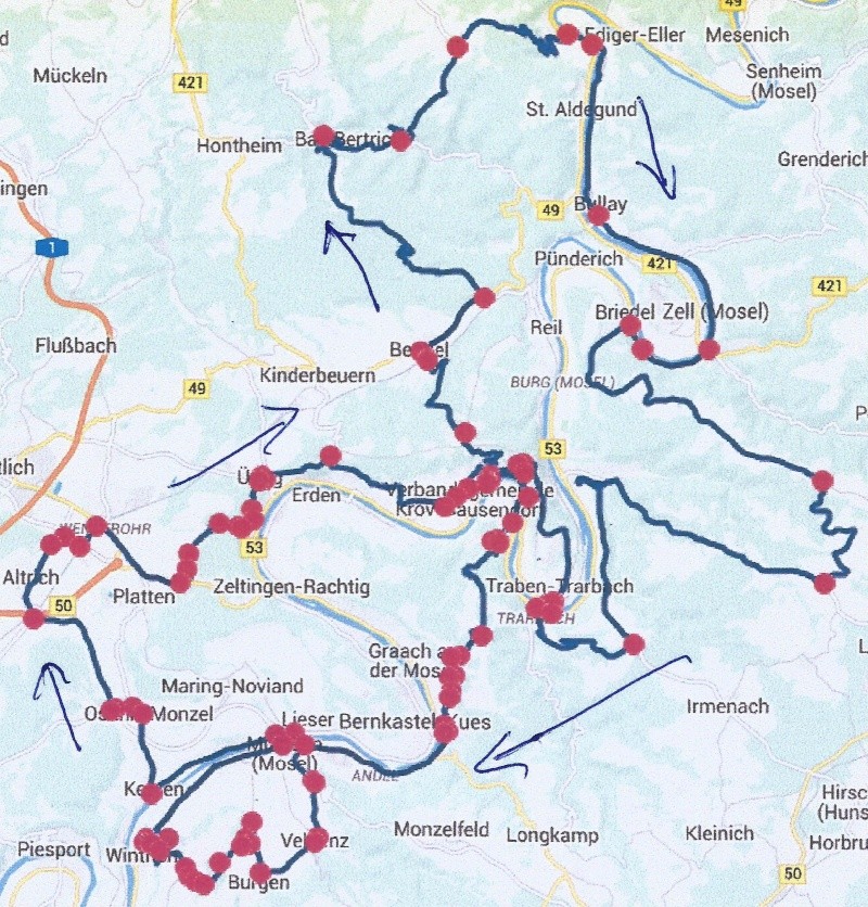 Fichiers gps disponibles pour balades en Belgique en gpx ou trb, en Hollande et en Allemagne Wintri15