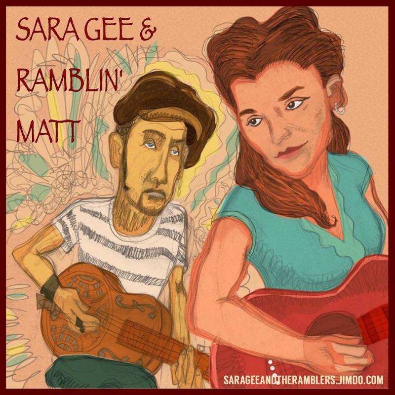 SARA GEE AND RAMBLIN MATT Unplugged at BOP STREET 11070010