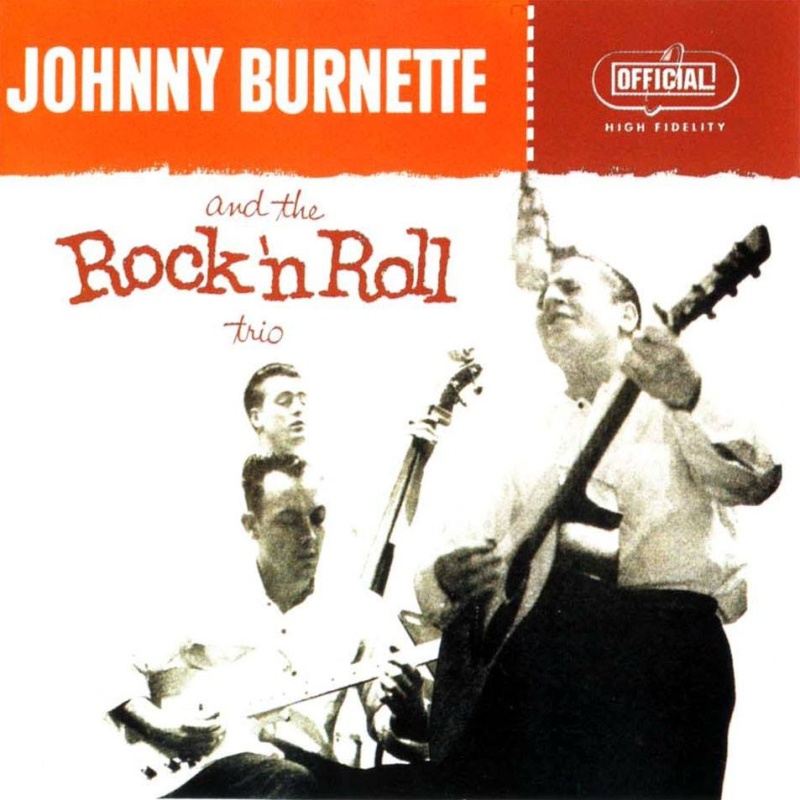 JOHNNY BURNETTE AND THE ROCK AND ROLL TRIO.CORAL RECORDS 1956 Johnny10