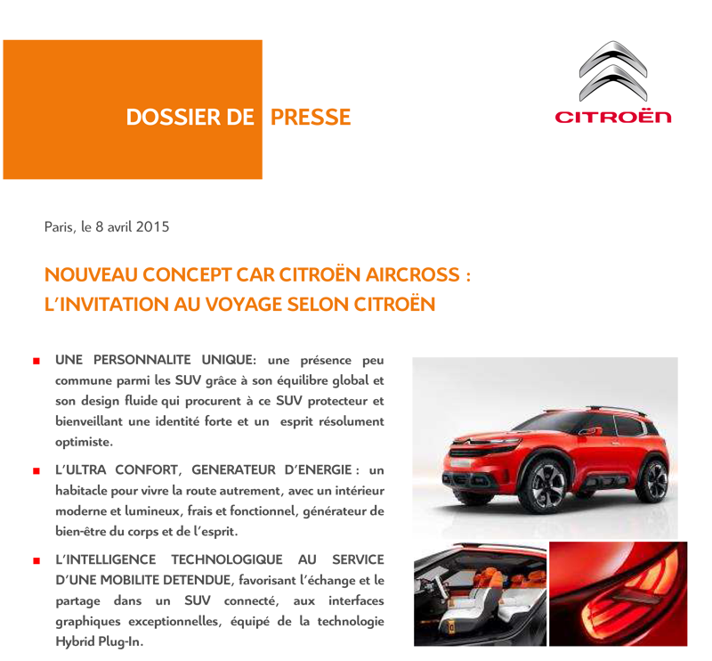 2015 - [SHANGHAI] Citroën Aircross Concept [CS15] - Page 5 Dp_con12