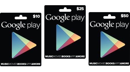 Google Play Gift Cards Google11