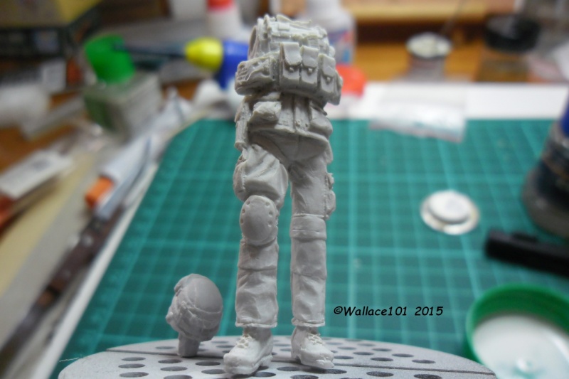 Opération "Serval" figurines Blast Model  Décals FFMSC Prod. 1/35 (trio terminé)  Dymine12