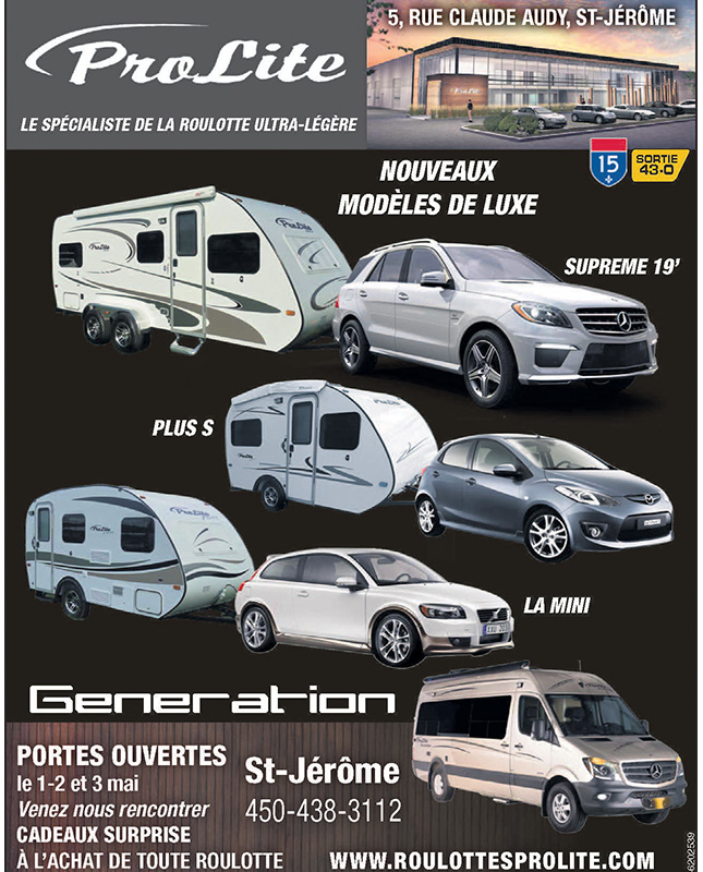 Événement Prolite en Mai Montre10