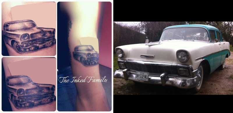 Tattoo Chevy Bel Air '56 Tattoo10