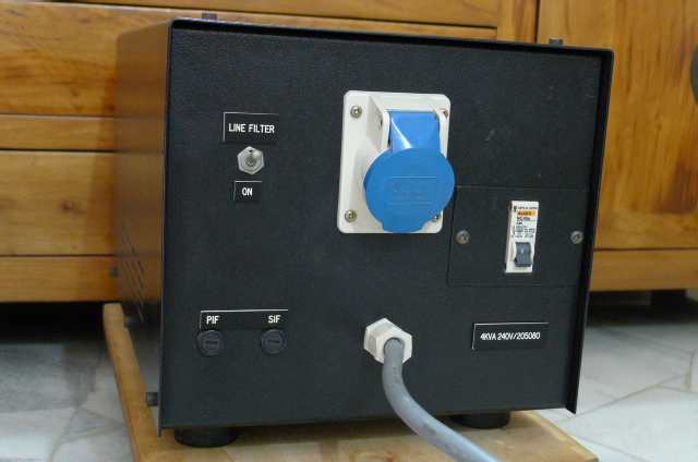 AVIA Powertrans Voltage Regulator 4KVA (Used) SOLD P1100462