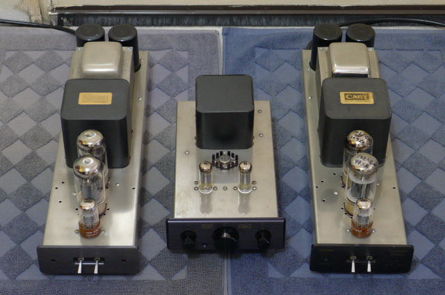 Cary Audio Design SLP-50 Tube Preamplifier and CAD-40M Signature