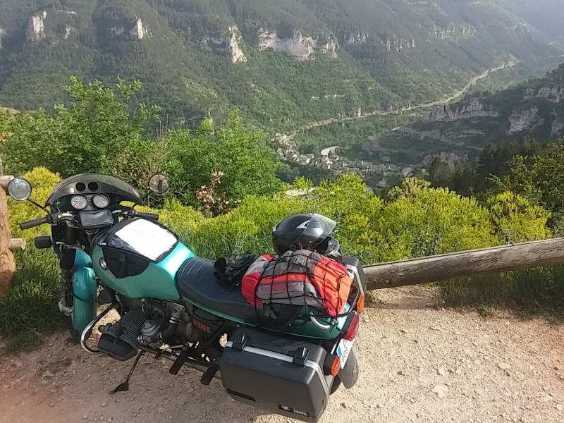 itinéraire entre St Etienne et le Mont Aigoual 20150510
