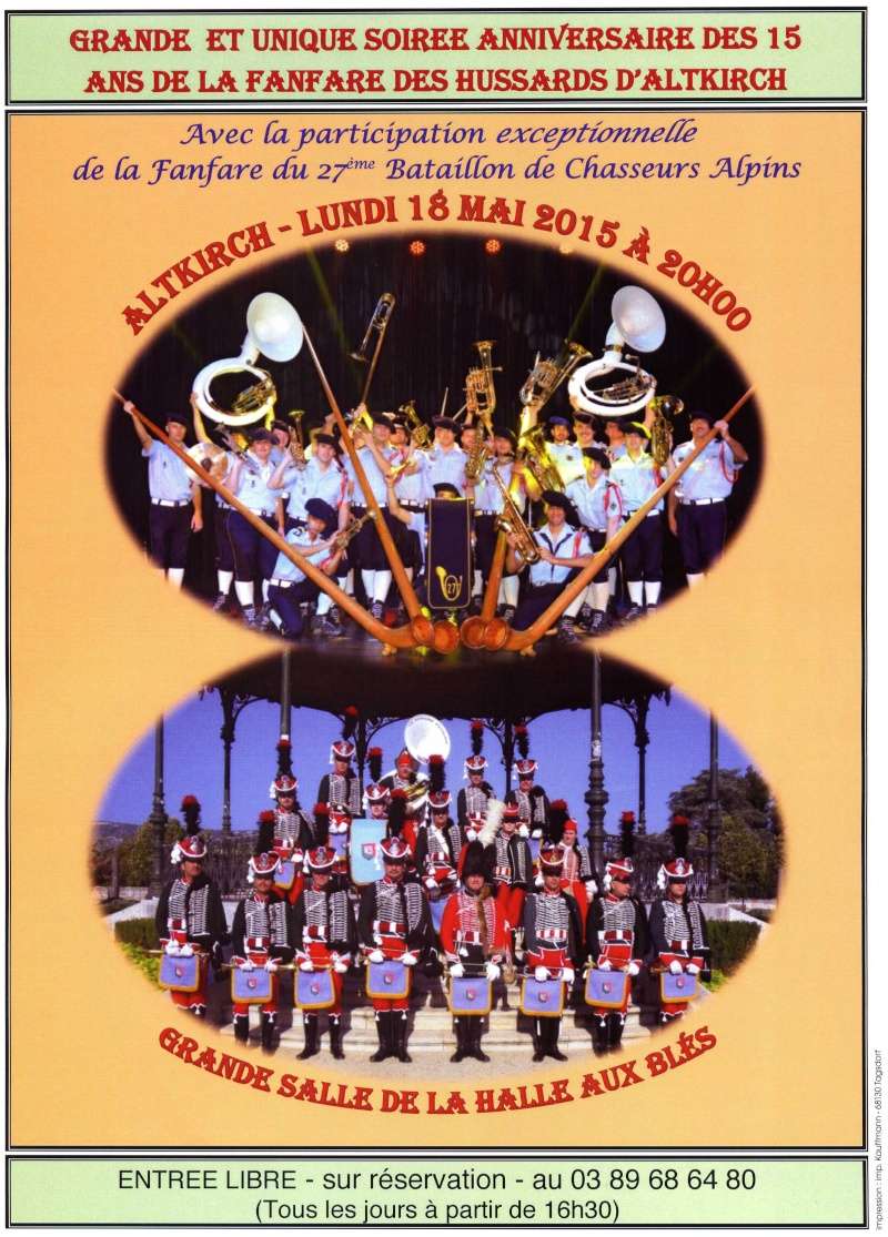 Concert-anniversaire pour les 15 ans de la recréation de la fanfare des Hussards d'Altkirch. Img02210