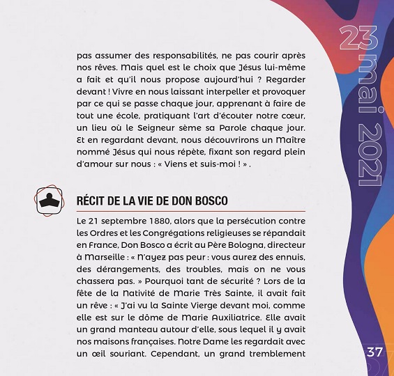 Marie Auxiliatrice 2021: « Ô Marie Vierge Puissante » avec les Salésiens Coopérateurs de BELGIQUE  Novena46