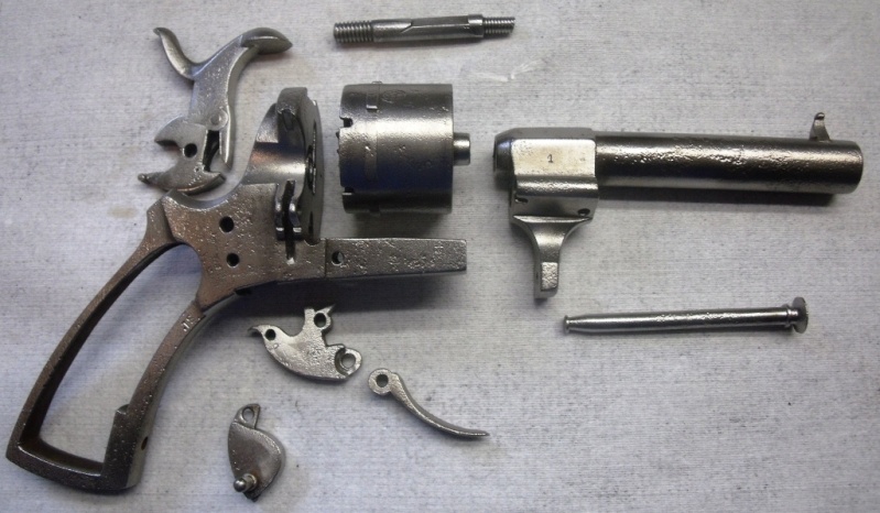 restauration revolver Lefaucheux  7mm a broche 511